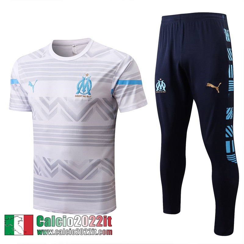 Marsiglia T-Shirt Bianco Uomo 2022 2023 PL542