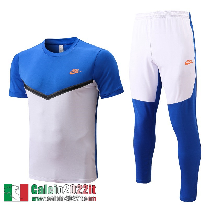 Sport T-Shirt Bianco blu Uomo 2022 2023 PL547