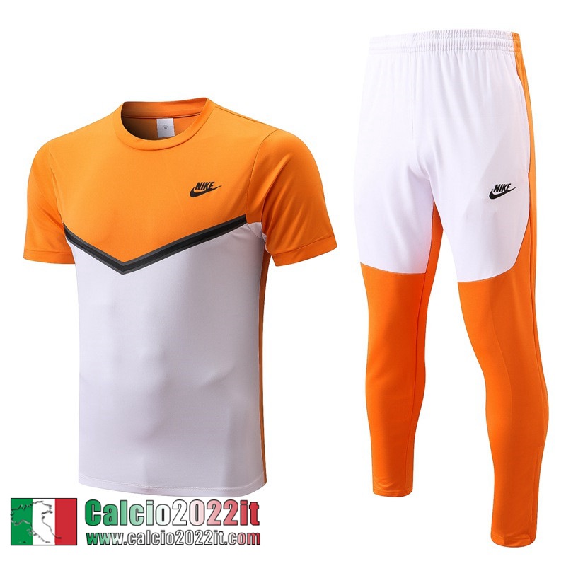 Sport T-Shirt bianco arancio Uomo 2022 2023 PL548
