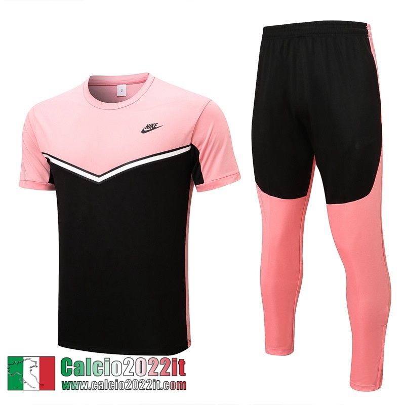 Sport T-Shirt rosa nero Uomo 2022 2023 PL553