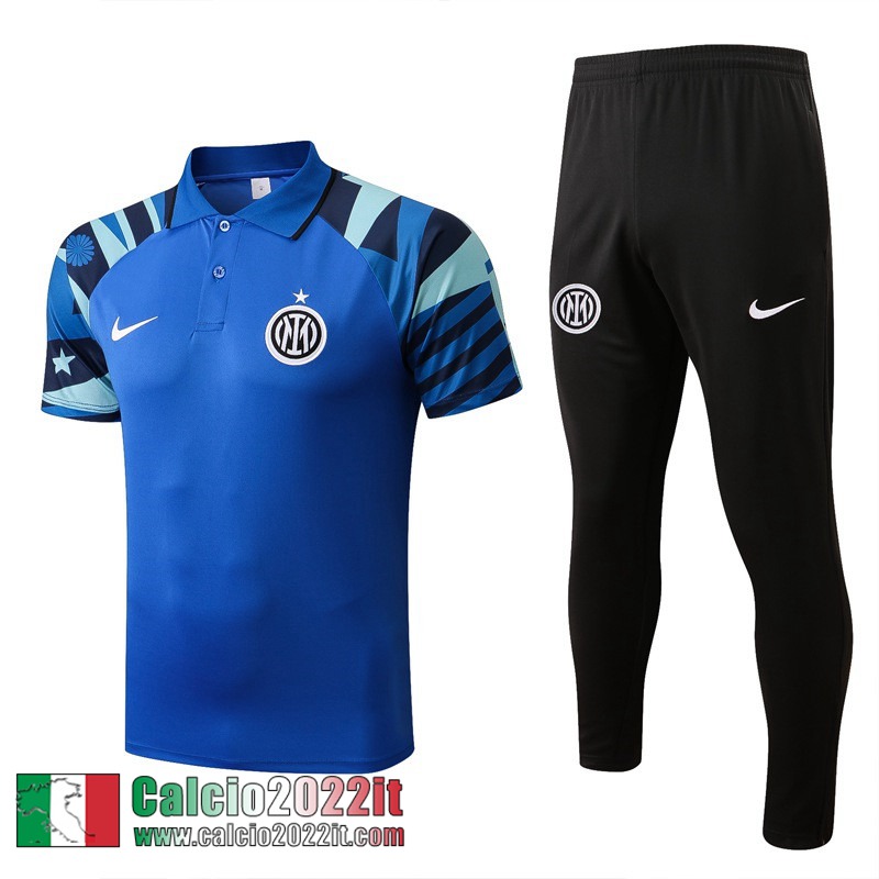 Inter Milan Polo blu Uomo 2022 2023 PL562