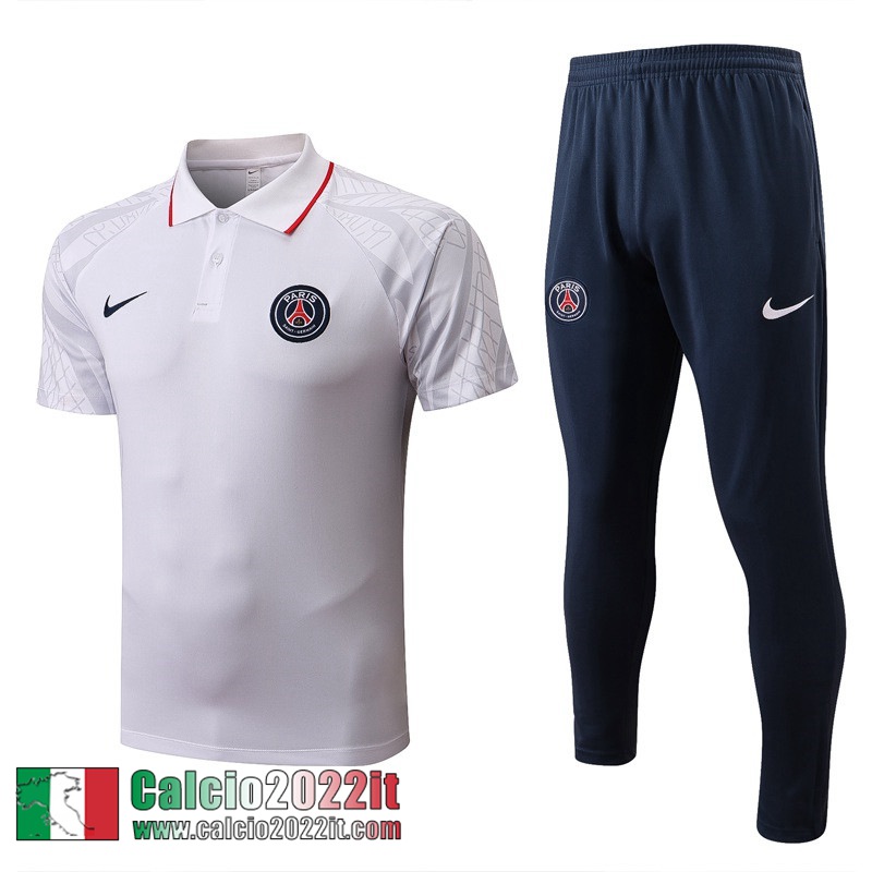 PSG Polo Bianco Uomo 2022 2023 PL568