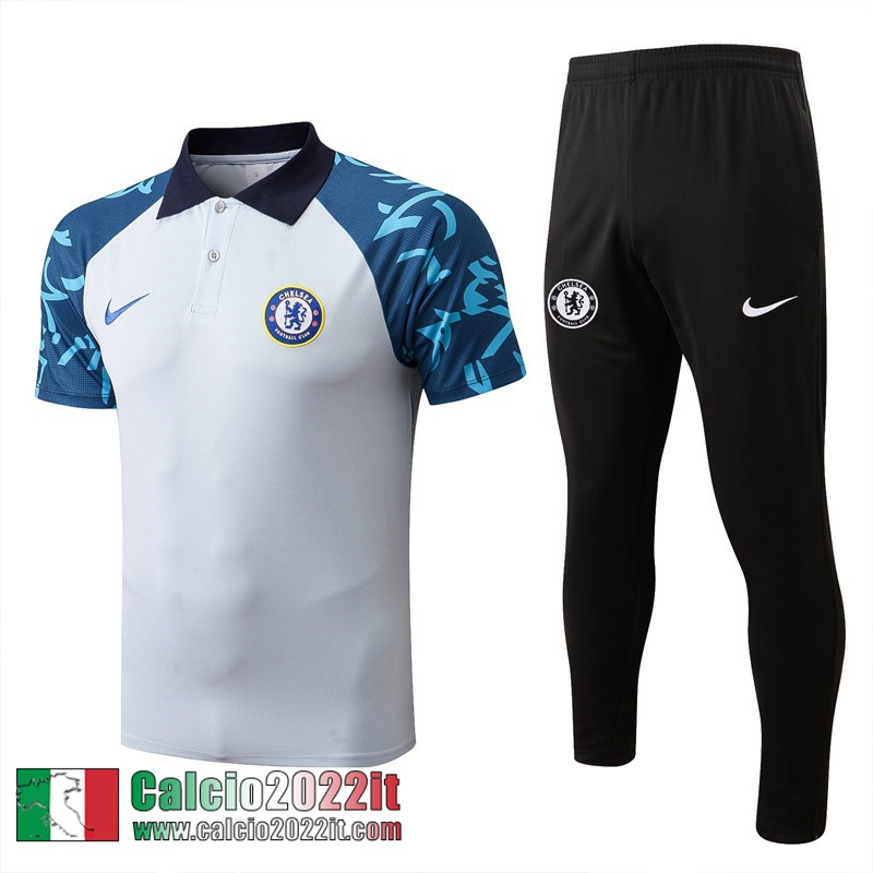 Chelsea Polo Bianco Uomo 2022 2023 PL577