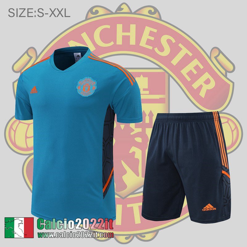 Manchester United T-Shirt blu Uomo 2022 2023 PL589