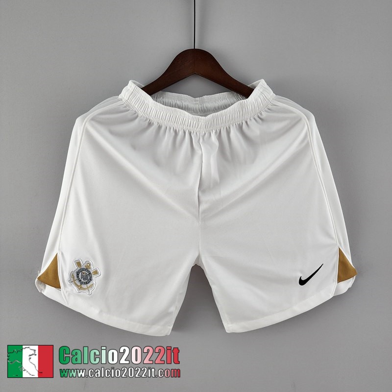 Corinthians Pantaloncini Calcio Bianco Uomo 2022 2023 DK146