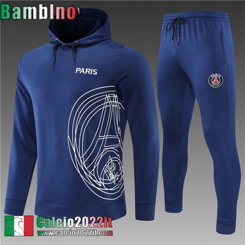 PSG Felpa Sportswear blu Bambini 2022 2023 TK293