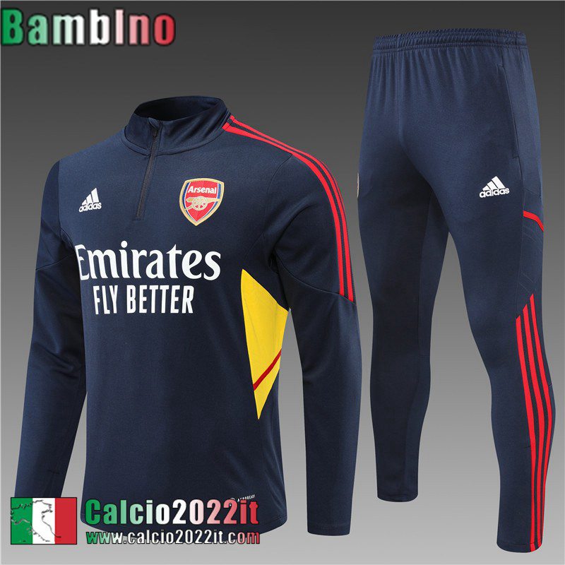 Arsenal Tute Calcio blu Bambini 2022 2023 TK298