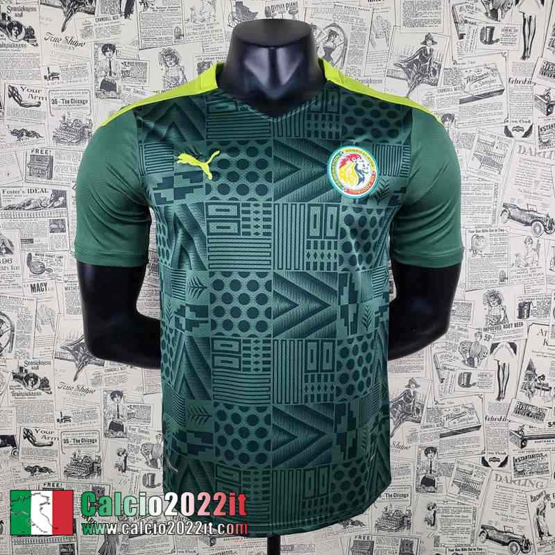 Senegal Maglia Calcio Verde Uomo AG04