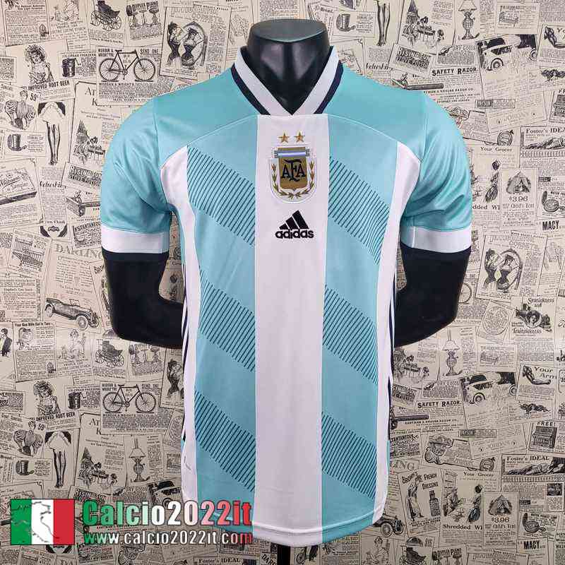 Argentina Maglia Calcio Blu bianco Uomo 2022 2023 AG21