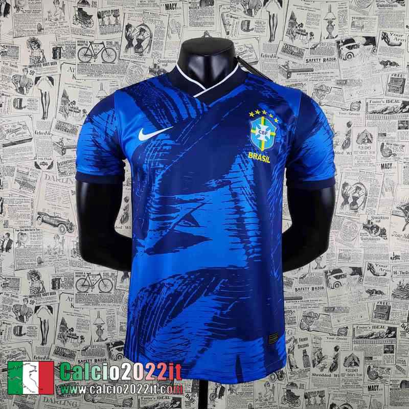 Brasile Maglia Calcio Blu Uomo 2022 2023 AG38