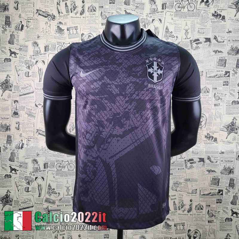 Brasile Maglia Calcio Nero Uomo 2022 2023 AG53