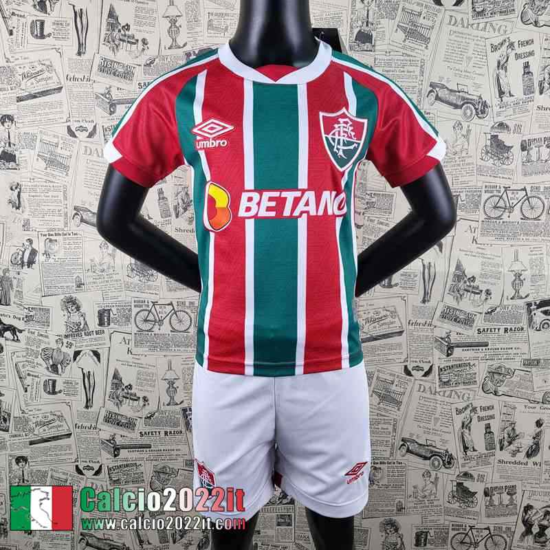 Fluminense Maglia Calcio Prima Bambini 2022 2023 AK18