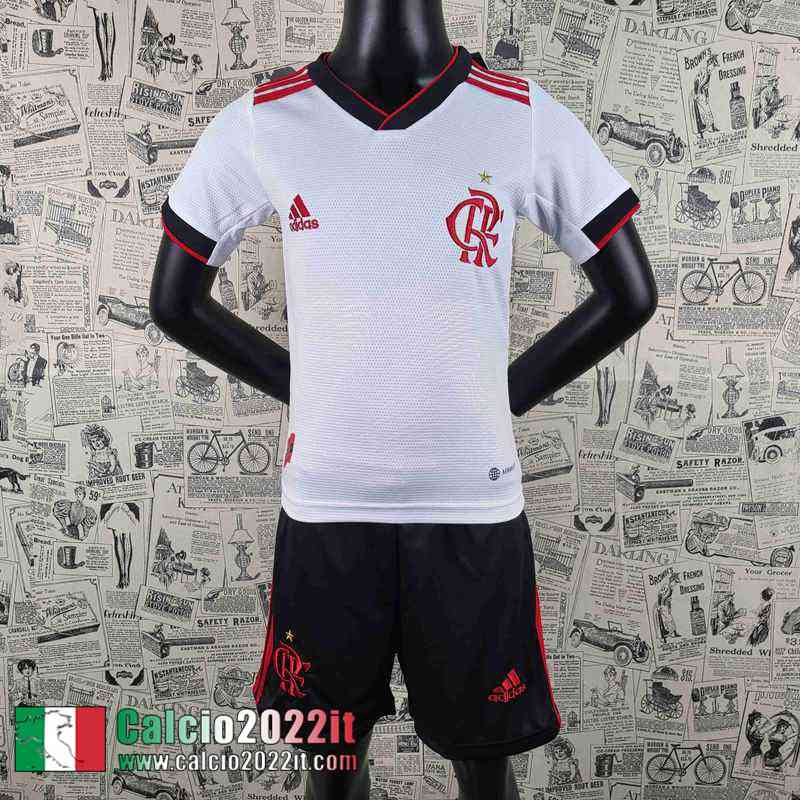 Flamengo Maglia Calcio Bianco Bambini 2022 2023 AK28