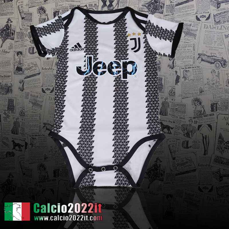 Juventus Maglia Calcio Prima Baby 2022 2023 AK32