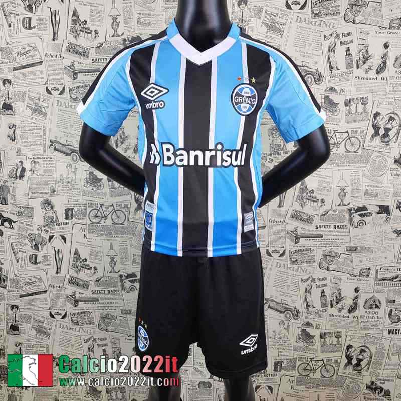 Gremio Maglia Calcio Nero Bambini 2022 2023 AK46