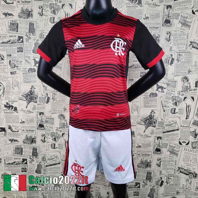 Flamengo Maglia Calcio Prima Bambini 2022 2023 AK55