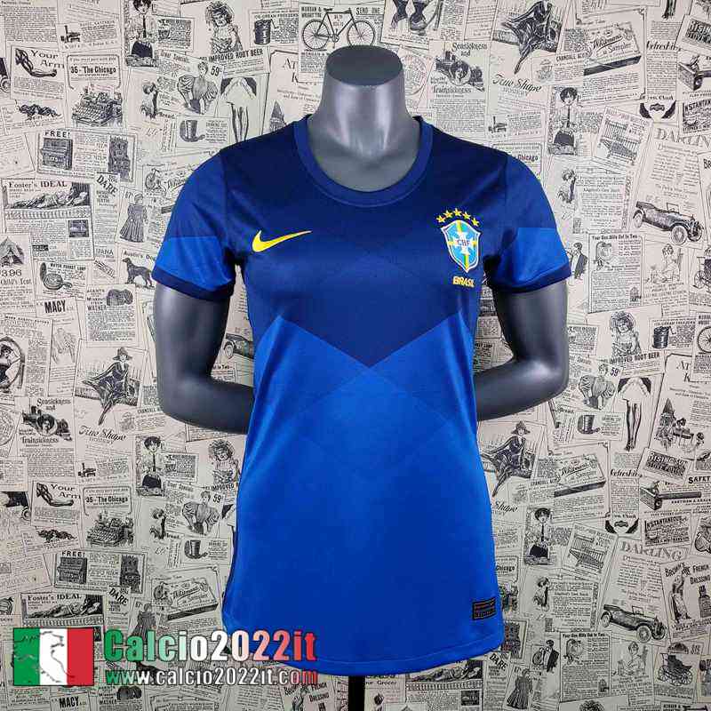 Brasile Maglia Calcio Seconda Donna AW01