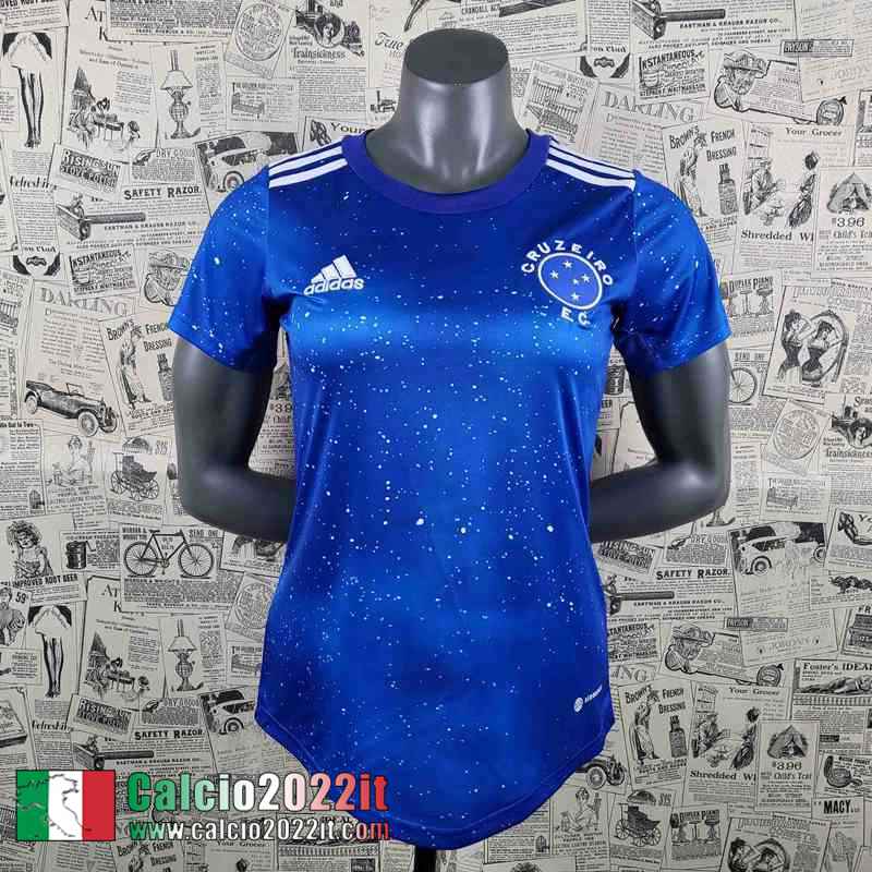 Cruzeiro Maglia Calcio Blu Donna 2022 2023 AW11