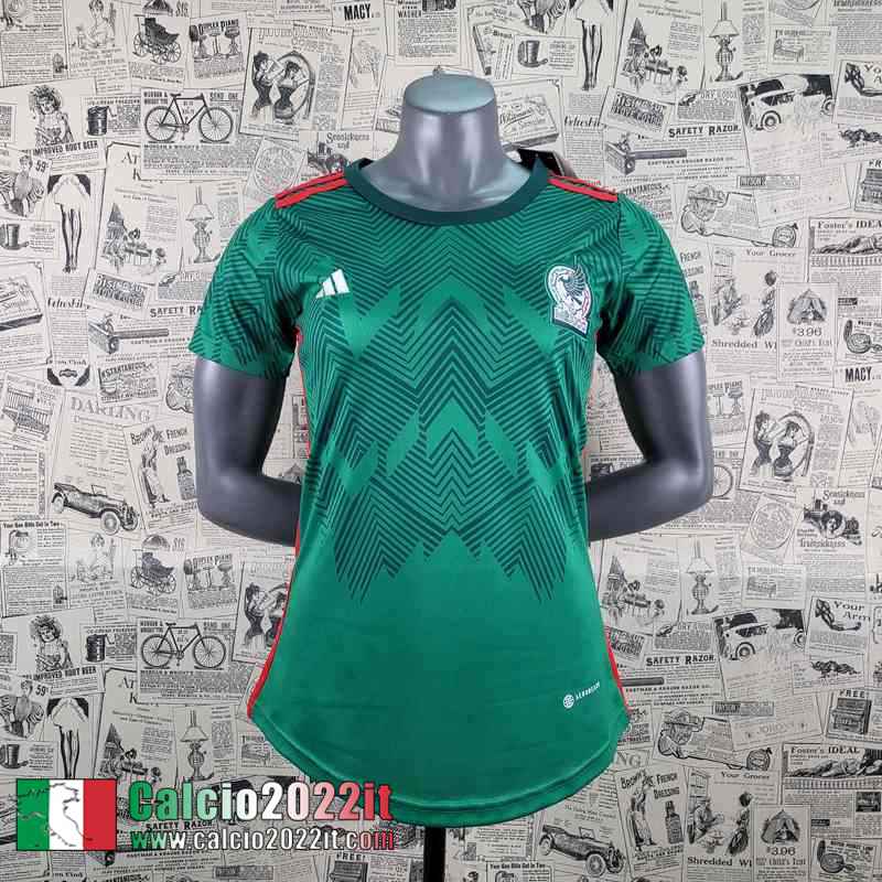 Messico Maglia Calcio Coppa del Mondo Prima Donna 2022 2023 AW21