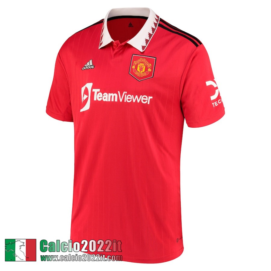 Manchester United Maglia Calcio Prima Uomo 2022 2023