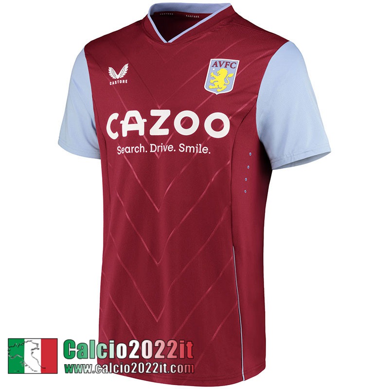 Aston Villa Maglia Calcio Prima Uomo 2022 2023