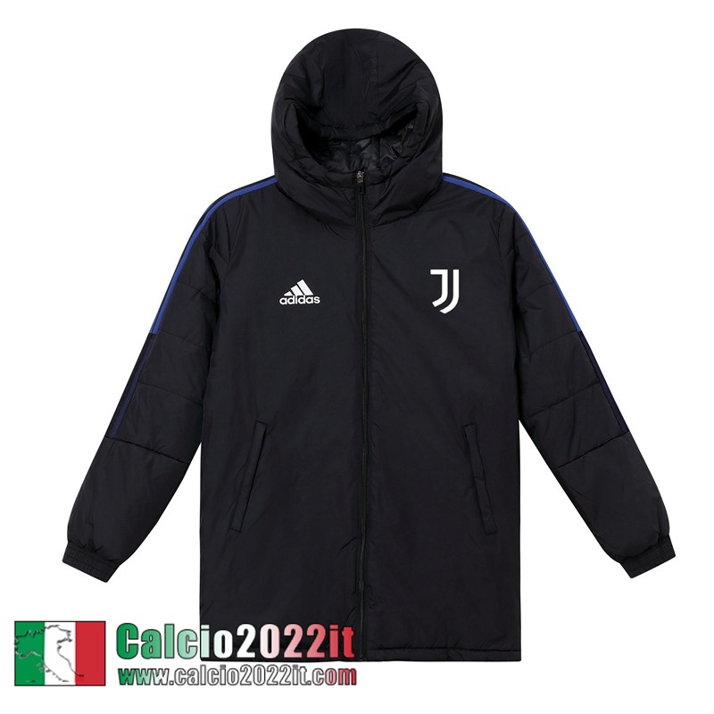 Juventus Piumino Calcio Cappuccio Nero Uomo 2022 2023 DD73