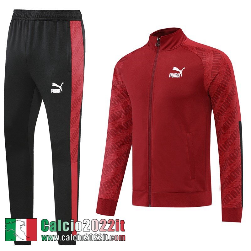 Sport Full Zip Giacca rosso Uomo 2022 2023 JK461