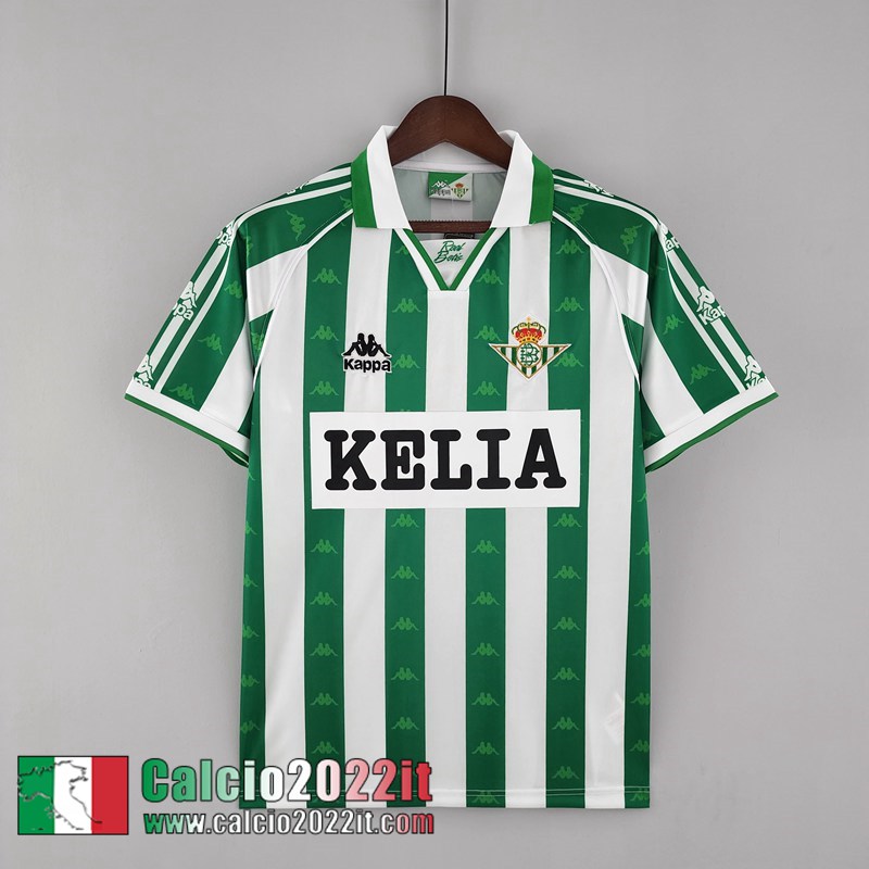 Real Betis Retro Maglia Calcio Prima Uomo 96 97 FG142