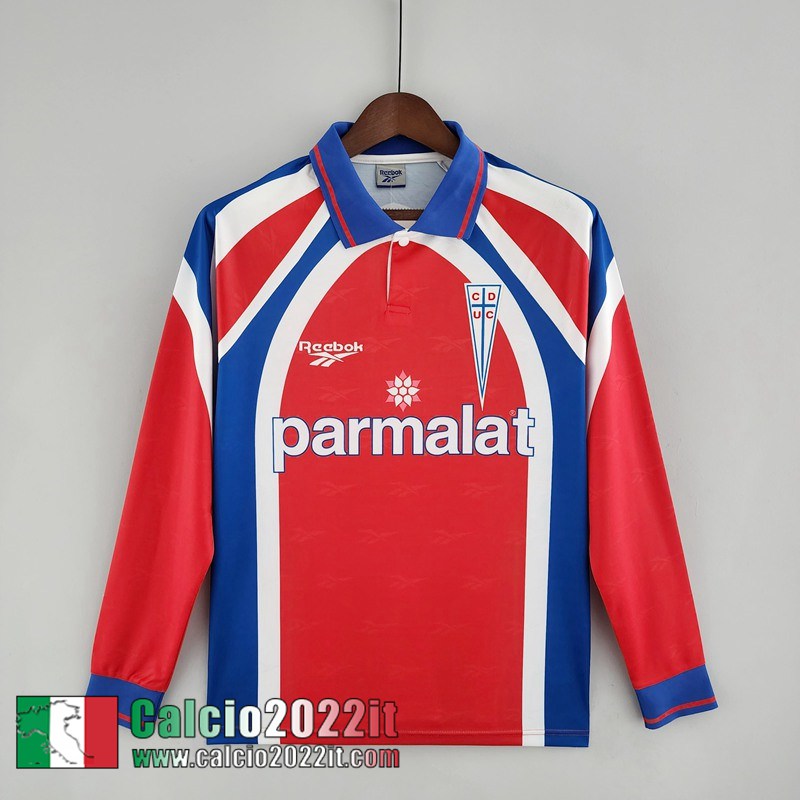 Deportivo Universidad Catolica Retro Maglia Calcio Seconda Uomo Manga Larga 1998 FG170