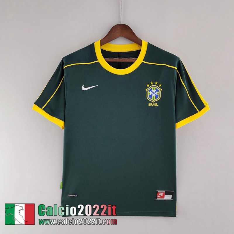 Brasile Retro Maglia Calcio Portiere Uomo 1998 FG212