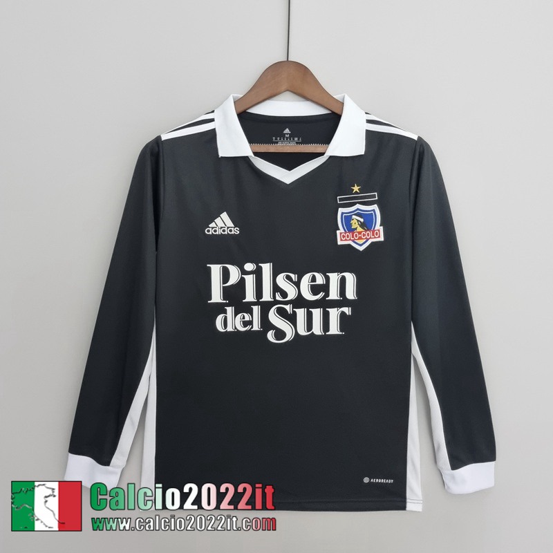 Colo Colo Maglia Calcio Seconda Uomo Manga Larga 2022 2023 KL01