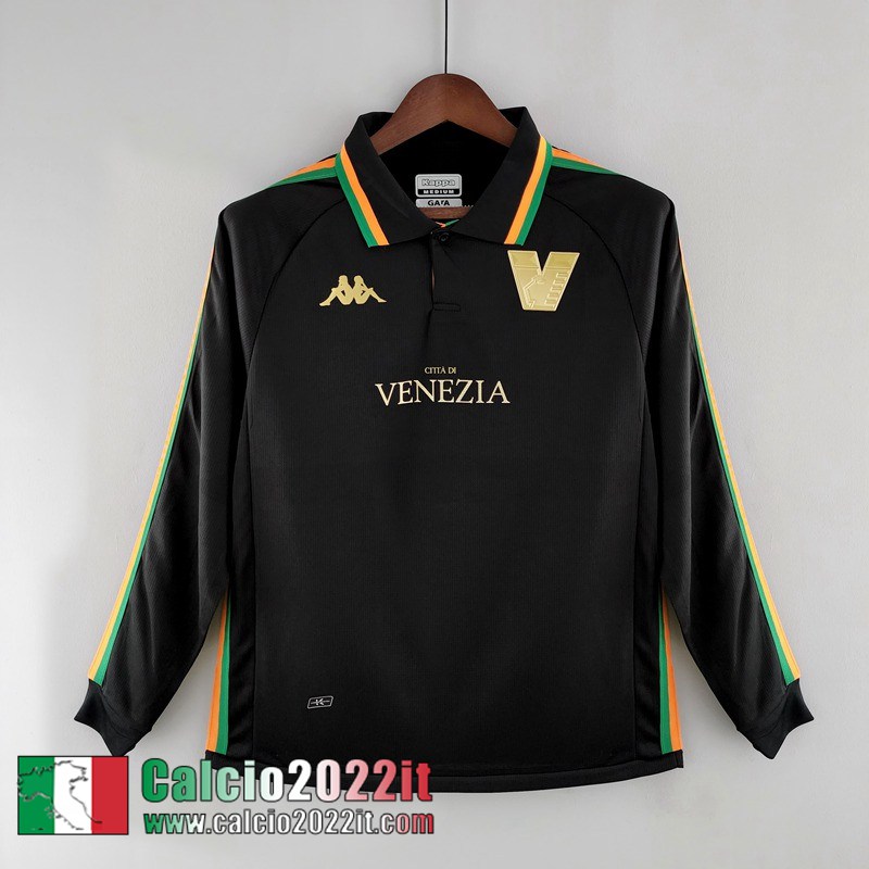 Venezia Maglia Calcio Prima Uomo Manga Larga 2022 2023 KL11