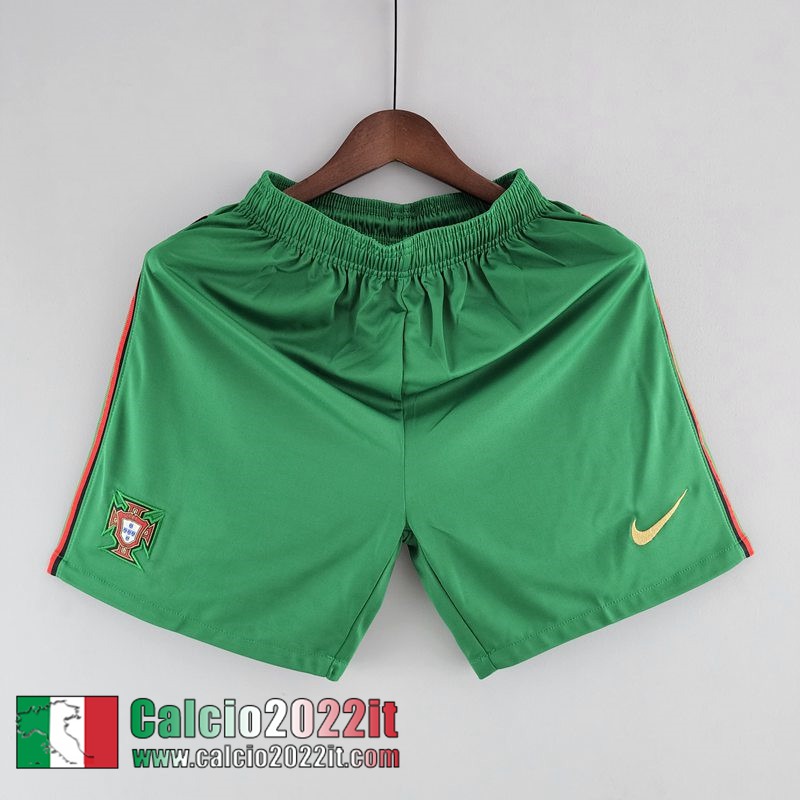 Portogallo Pantaloncini Calcio Verde Uomo 2022 DK173