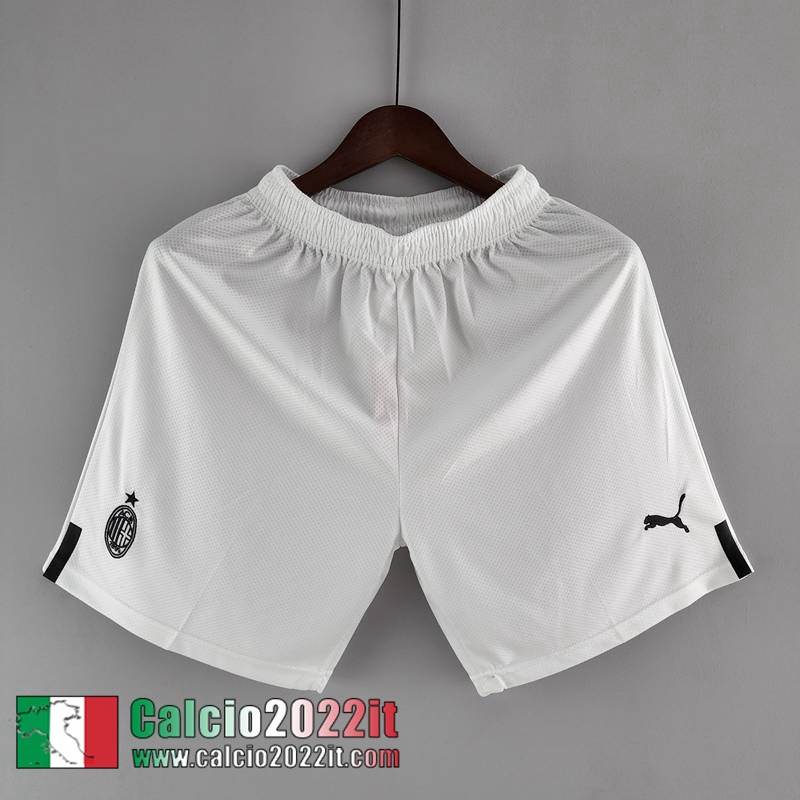 AC Milan Pantaloncini Calcio Bianco Uomo 2022 2023 DK181