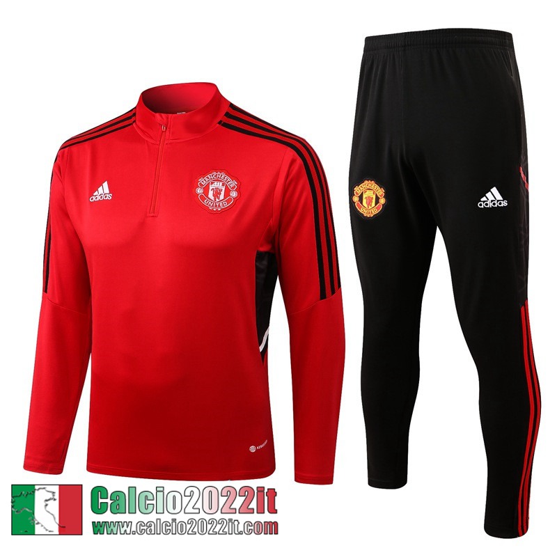 Manchester United Tute Calcio rosso Uomo 2022 2023 TG347