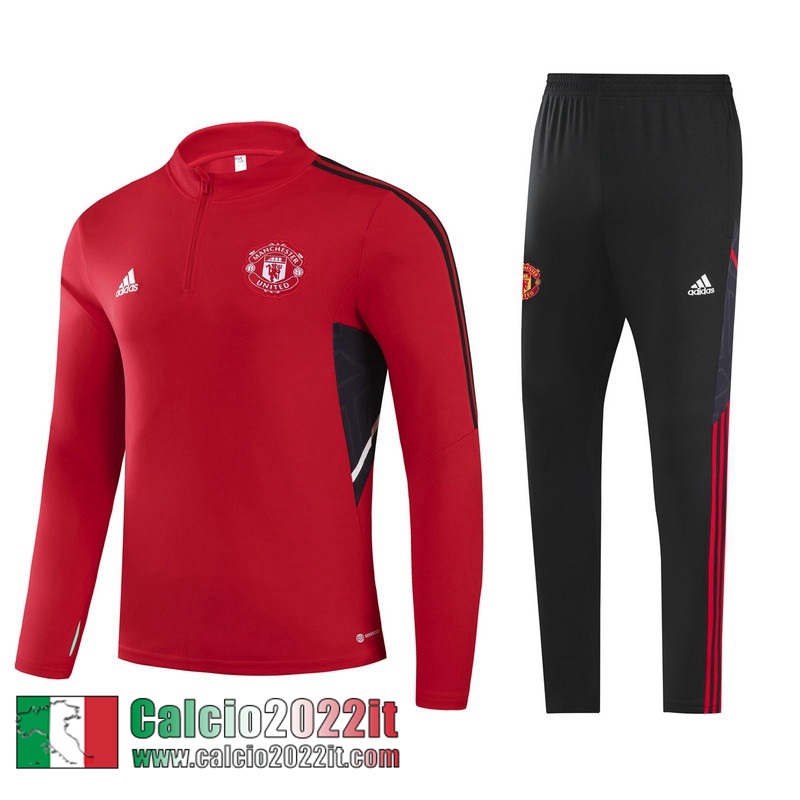 Manchester United Tute Calcio rosso Uomo 2022 2023 TG370