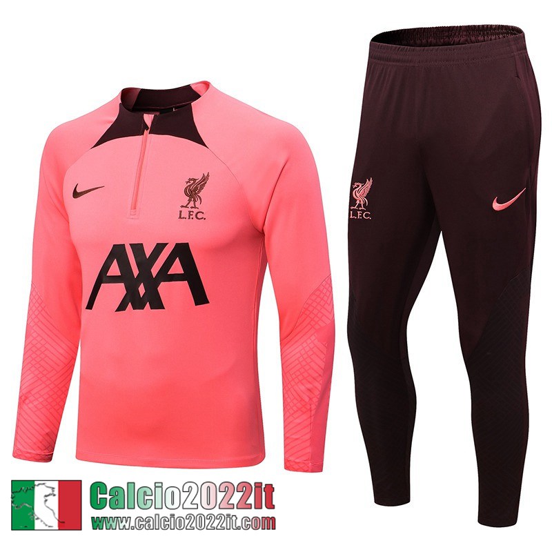 Liverpool Tute Calcio rosa Uomo 2022 2023 TG380