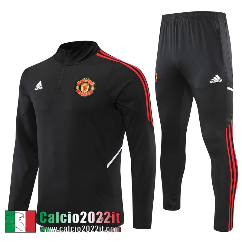 Manchester United Tute Calcio Nero Uomo 2022 2023 TG302