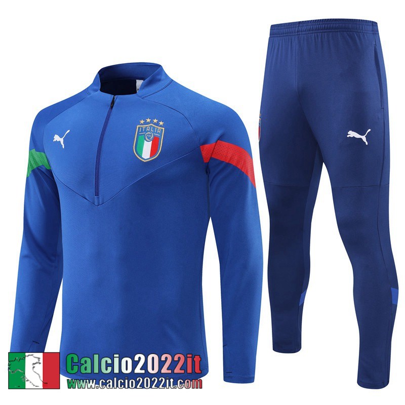 Italia Tute Calcio blu Uomo 2022 2023 TG312