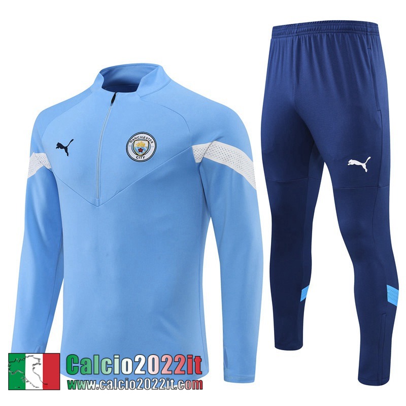 Manchester City Tute Calcio blu Uomo 2022 2023 TG327