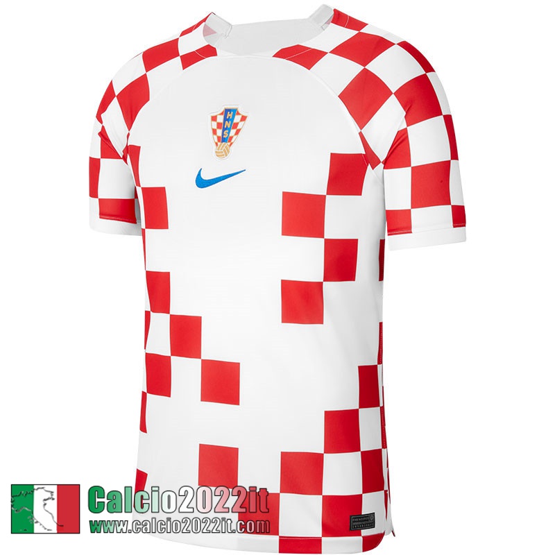 Croazia Maglia Calcio Prima Uomo Coppa del Mondo 2022