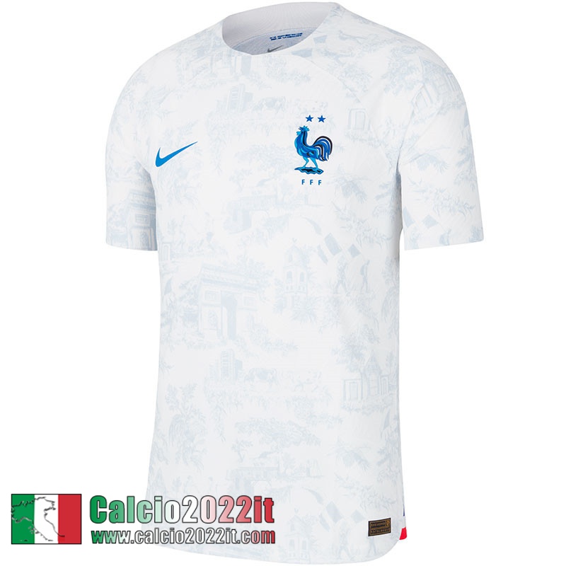 Francia Maglia Calcio Seconda Uomo Coppa del Mondo 2022