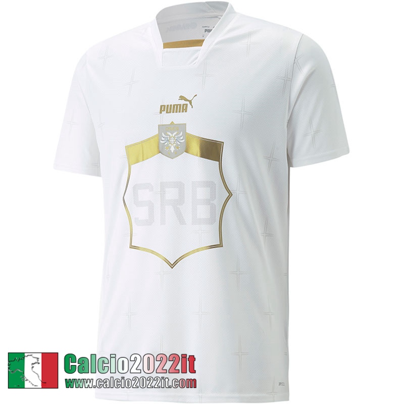 Serbie Maglia Calcio Seconda Uomo Coppa del Mondo 2022