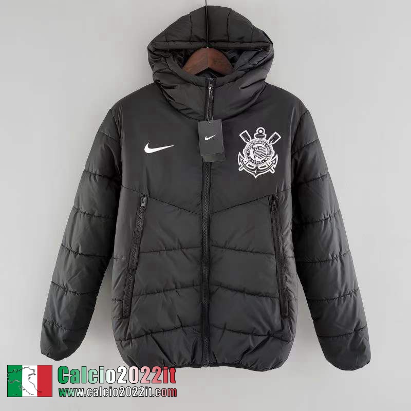 Corinthians Piumino Calcio Nero Uomo 2022 2023 DD75