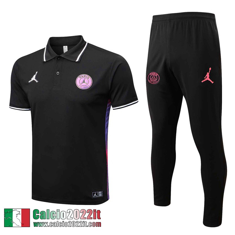 PSG Paris Polo Shirts Nero Uomo 2022 2023 PL609