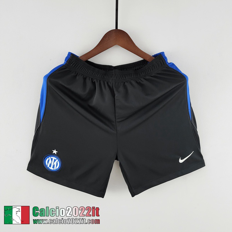 Inter Milan Pantaloncini Calcio Nero Uomo 2022 2023 DK191