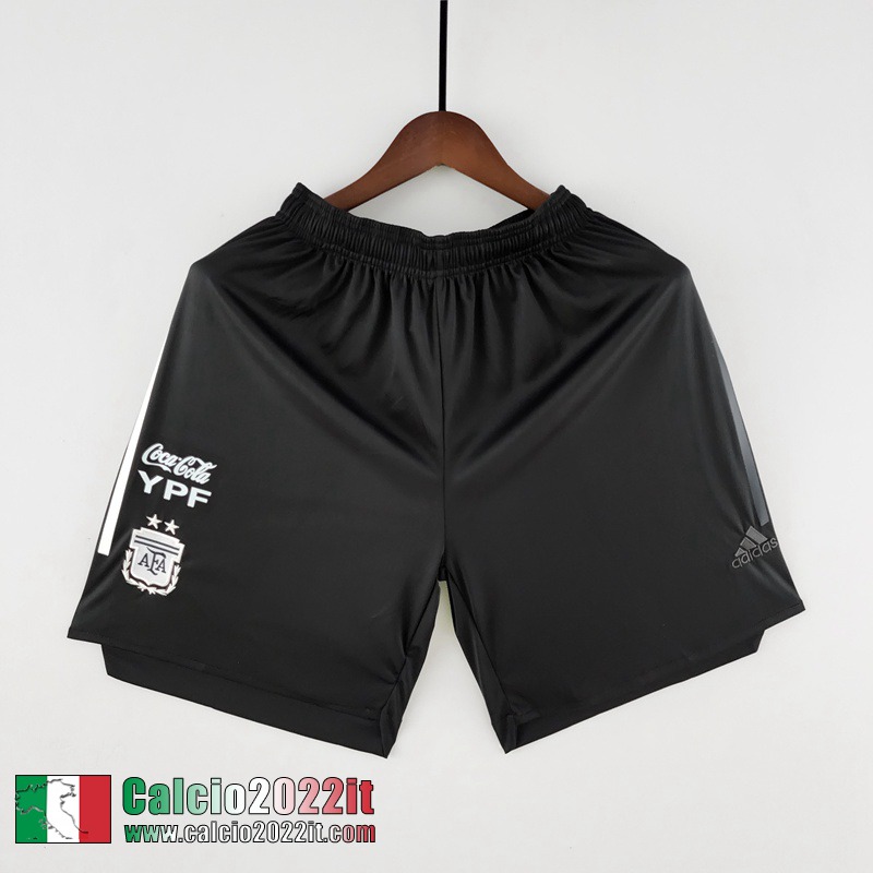 Argentina Pantaloncini Calcio Nero Uomo 2022 2023 DK194