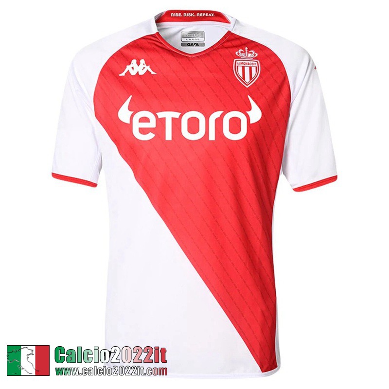 AS monaco Maglia Calcio Prima Uomo 2022 2023