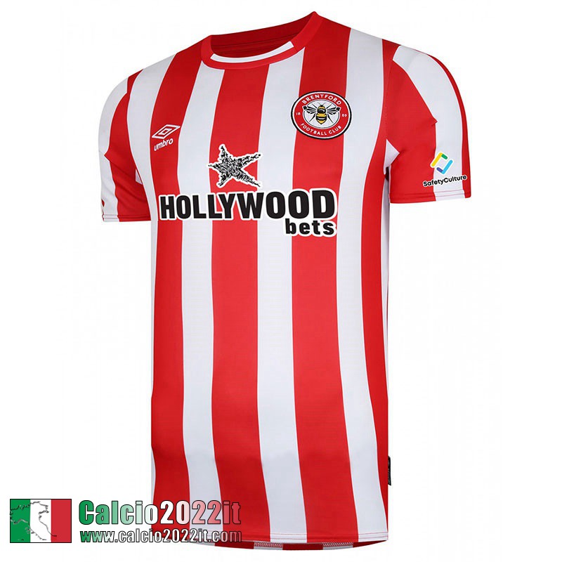 Brentford Maglia Calcio Prima Uomo 2022 2023