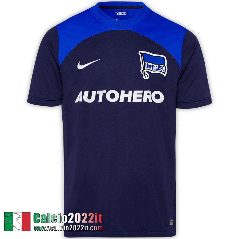 Hertha Berlin Maglia Calcio Seconda Uomo 2022 2023